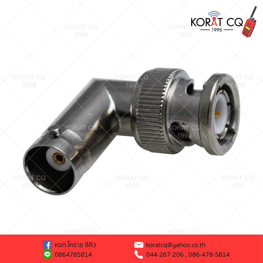 ปลั๊กBNCตัวผู้ ท้ายแจ็คBNCตัวเมียงอ