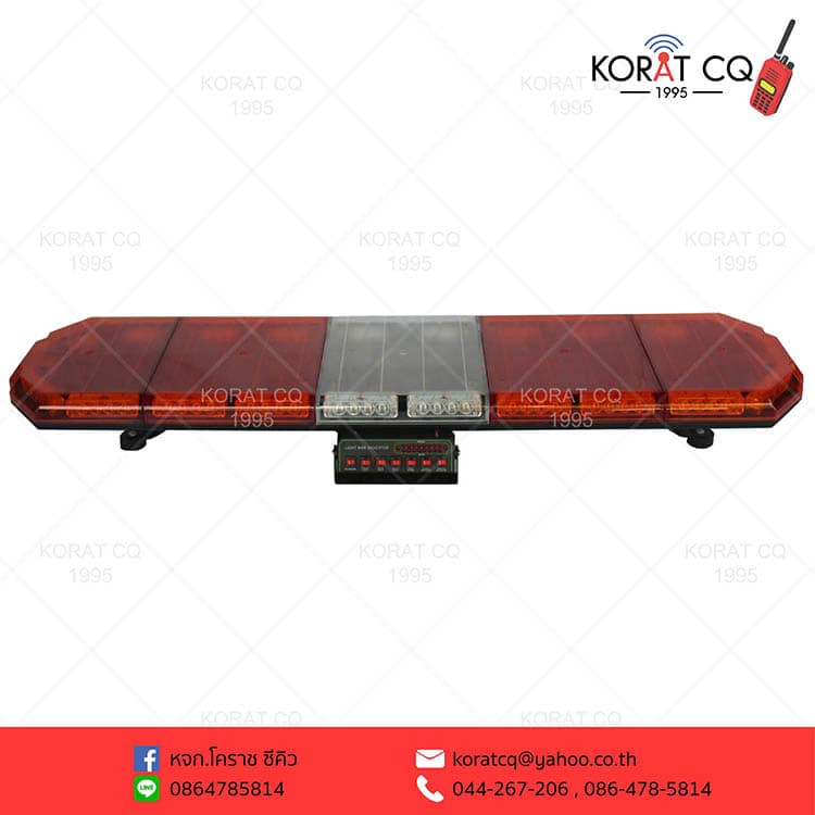 ไฟไซเรน-LED-8200B-แดงล้วน-1